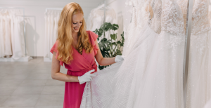 Brautkleid im Geschäft kaufen